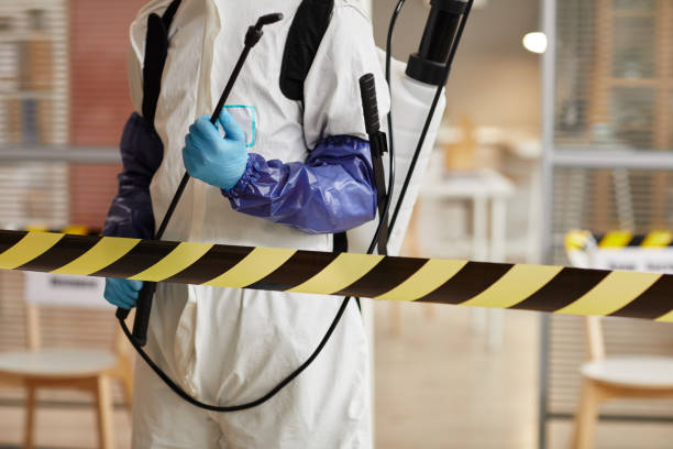 Professional Biohazard technician working in Rail Road Flat, CA